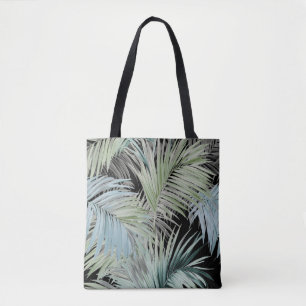 Sac fourre-tout Feuille Blue Green Palm