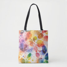 Sac fourre-tout Feuille d'aquarelle
