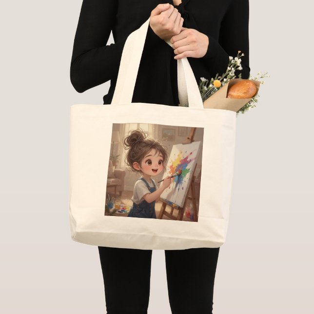 Sac fourre-tout Fille Fantaisiste (Devant (produit))