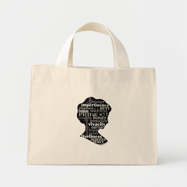 Sac fourre-tout fille Jane Austen (Devant)