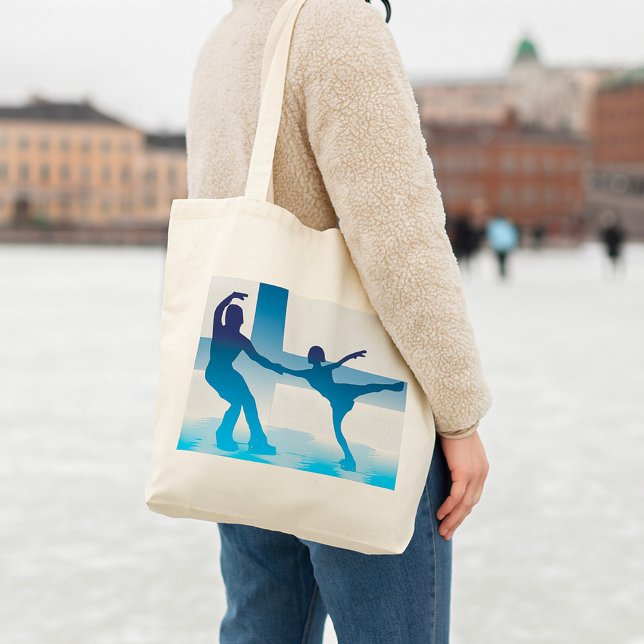 Sac fourre-tout finlandais de patinage artistique (Créateur téléchargé)