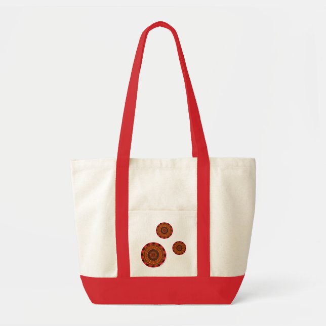 Sac fourre-tout Fire Mandala (Devant)