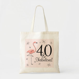 sac fourre-tout Flamant rose rose '40 et fabuleux