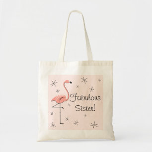 sac fourre-tout Flamant rose rose 'Fabulous Sister