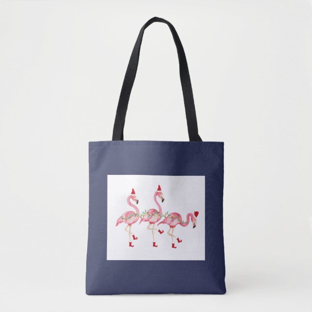 Sac fourre-tout Flamants roses (Devant)