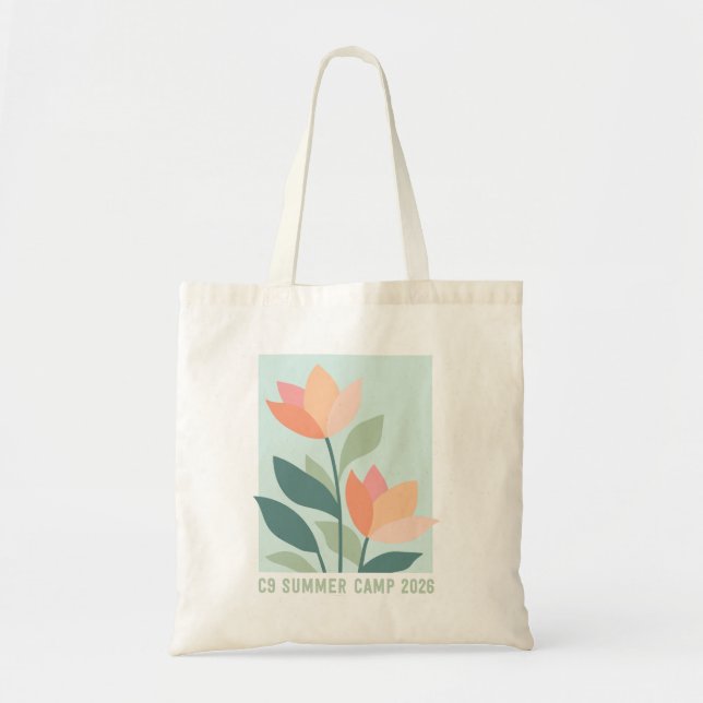 Sac fourre-tout Fleur 2026 (Devant)