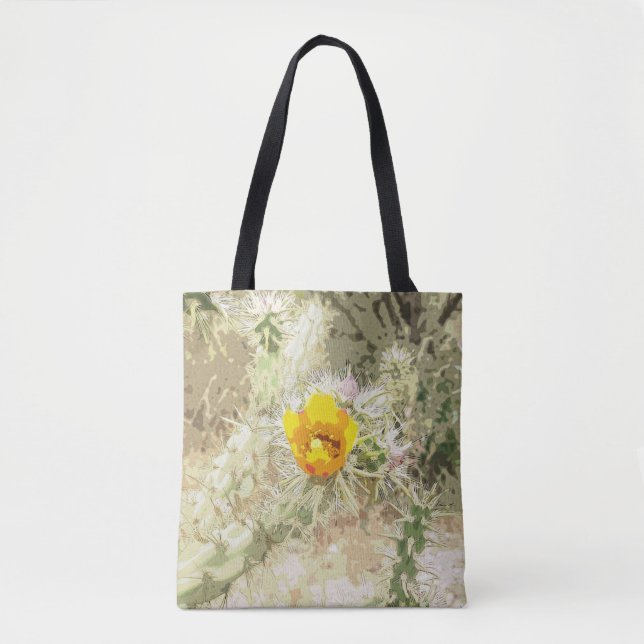 Sac fourre-tout Fleur de Cactus (Devant)