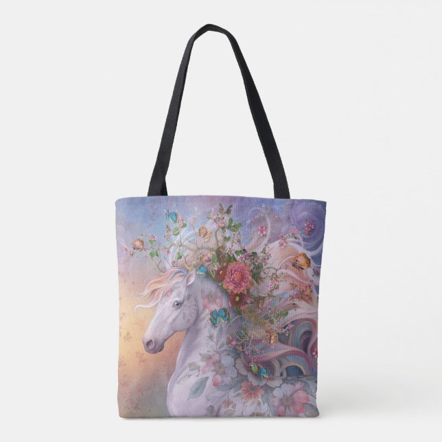 sac fourre-tout "Fleur d'été" (Dos)
