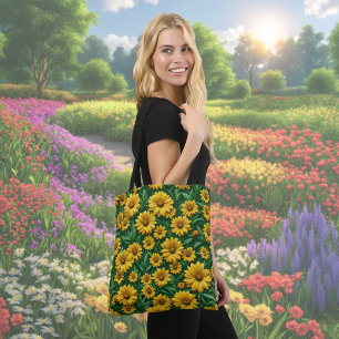 Sac fourre-tout Fleur Jaune Daisy