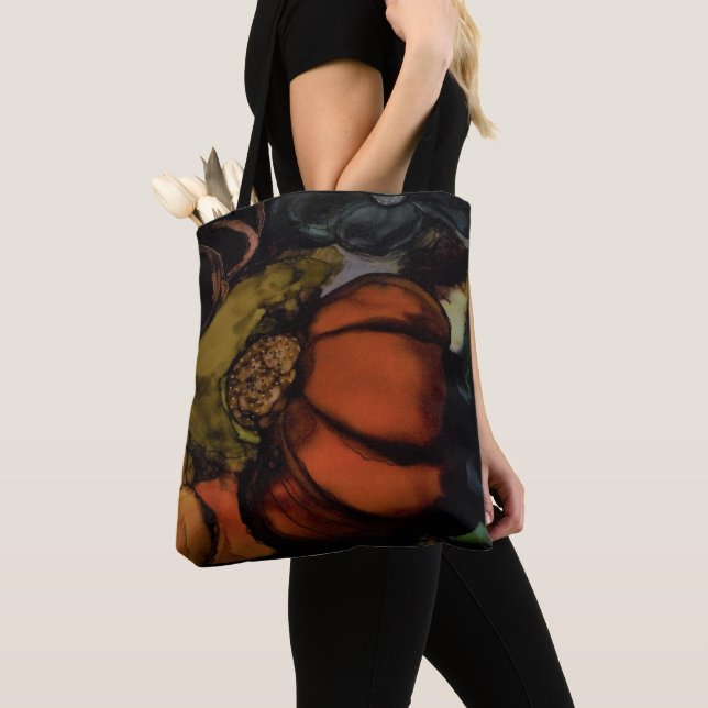 sac fourre-tout fleuri (De près)