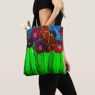 Sac fourre-tout floral