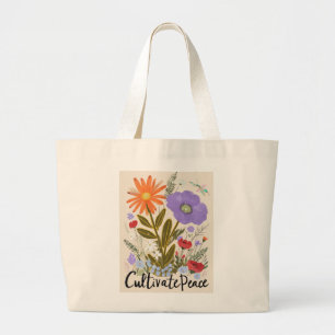 Sac fourre-tout floral