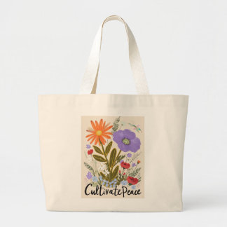Sac fourre-tout floral