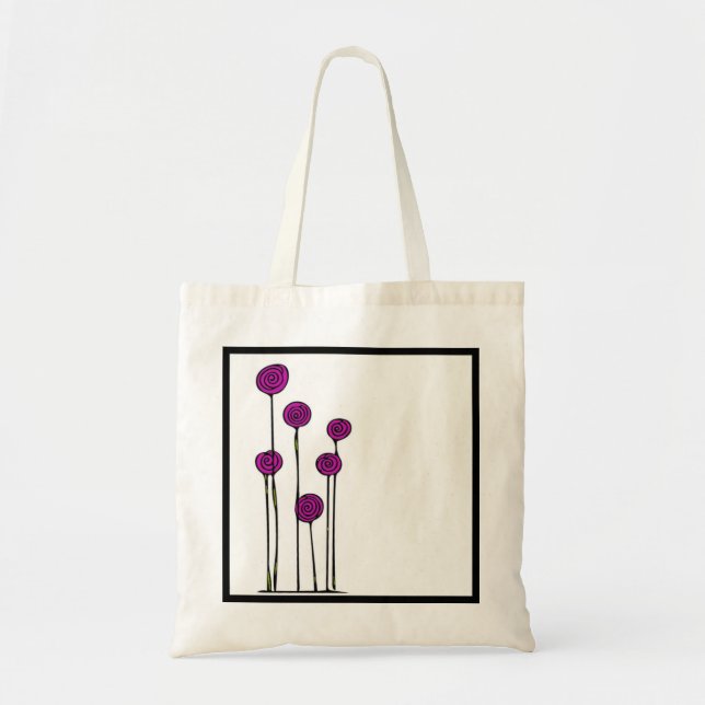 Sac fourre-tout floral (Devant)