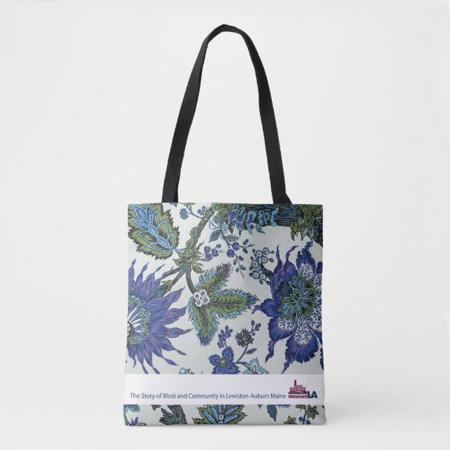 Sac fourre-tout floral à LA de musée de tapisserie (Devant)