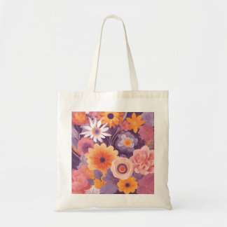 Sac fourre-tout floral adorable