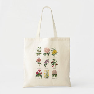 Sac fourre-tout floral botanique Vintage
