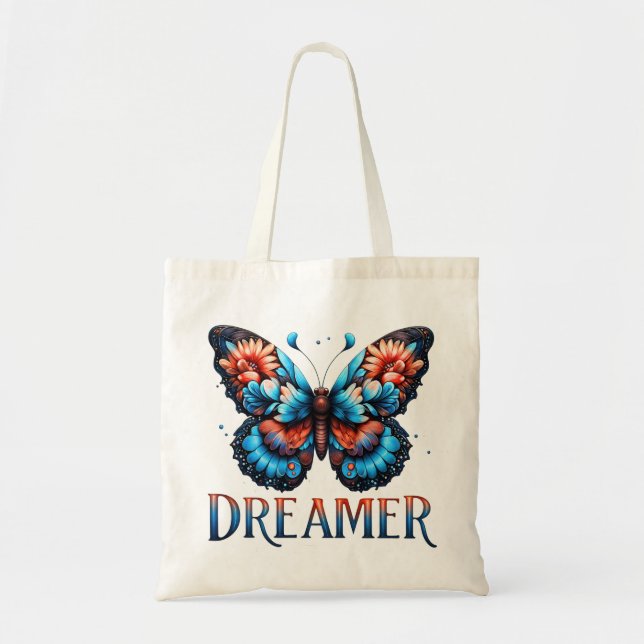 Sac fourre-tout Floral Butterfly Dreamer (Devant)
