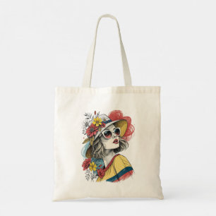 Sac fourre-tout floral femme Boho – Mode colorée v