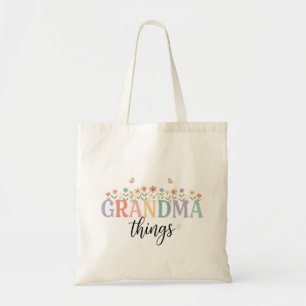 Sac fourre-tout floral Grand-Mère - Grand personna