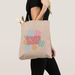 Sac fourre-tout floral Groovy pour la fête des mèr