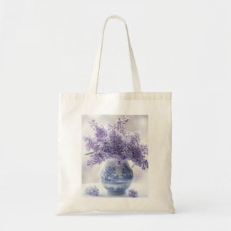 Sac fourre-tout Floral - Lilac Blooms