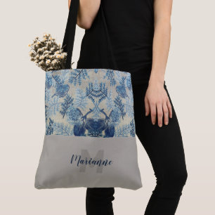 Sac fourre-tout Floral Monogramme Stylisé