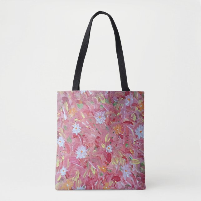 Sac fourre-tout Floral Mulberry Rouge (Devant)