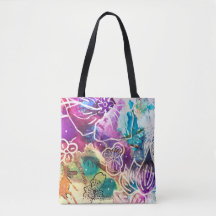 Sac fourre-tout floral Paradise