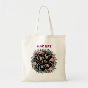 Sac fourre-tout floral personnalisé pour la mère d