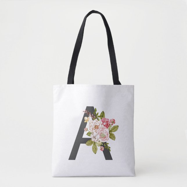 sac fourre-tout floral pour femmes (Devant)