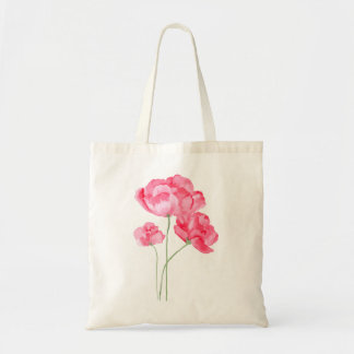 sac fourre-tout floral rose 3 voies