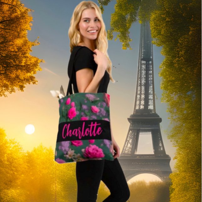 Sac fourre-tout Floral rose mignon (Créateur téléchargé)