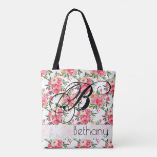 Sac fourre-tout floral Rose Peony