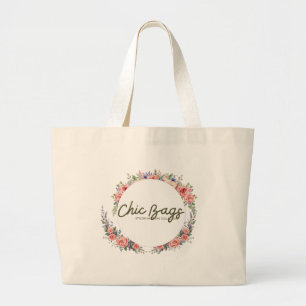 Sac fourre-tout floral ! Sacs Chic Fourre-tout