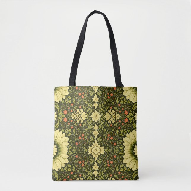 Sac fourre-tout Floral vintage (Devant)