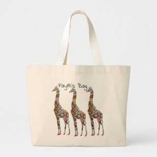 Sac fourre-tout Florillas Giraffe