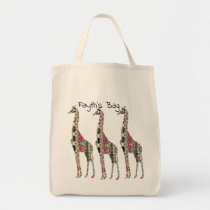 Sac fourre-tout Florillas Giraffe