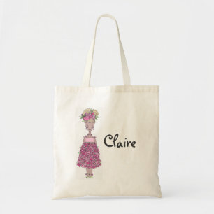Sac fourre-tout Flower Girl - Personnaliser - Clai