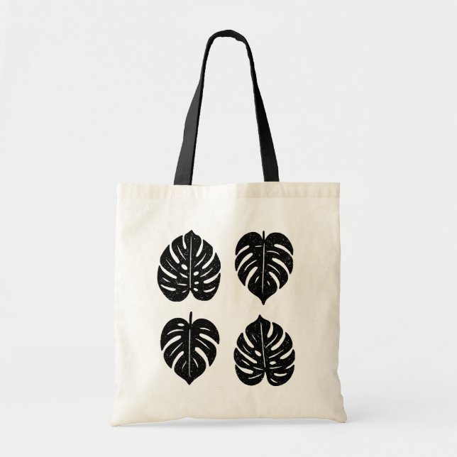 Sac fourre-tout Foliage Monstera (Devant)