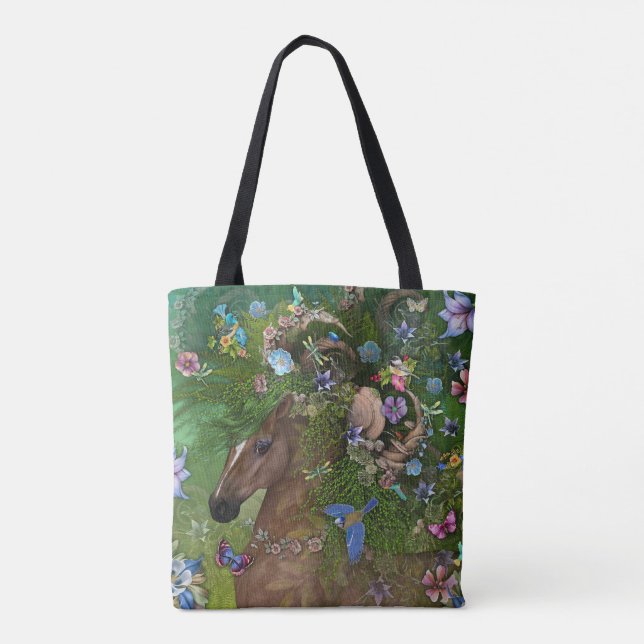 sac fourre-tout "Forest Spirit : Summer" (Dos)