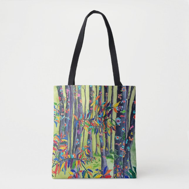 sac fourre-tout forestier vert (Devant)