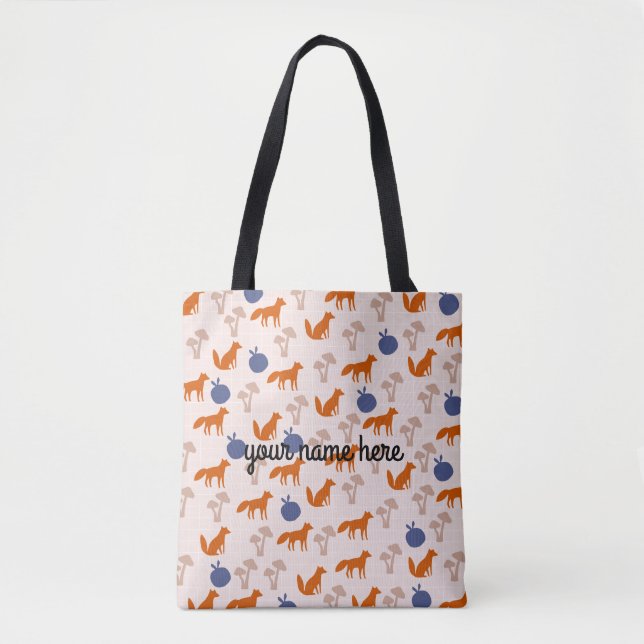 Sac fourre-tout Fox personnalisé (Devant)