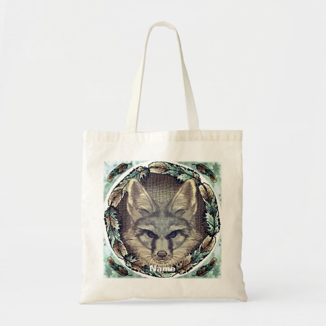 Sac fourre-tout Fox Sketch (Devant)
