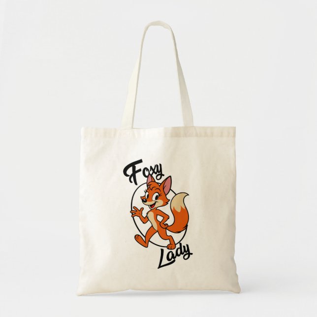 Sac fourre-tout Foxy lady (Devant)