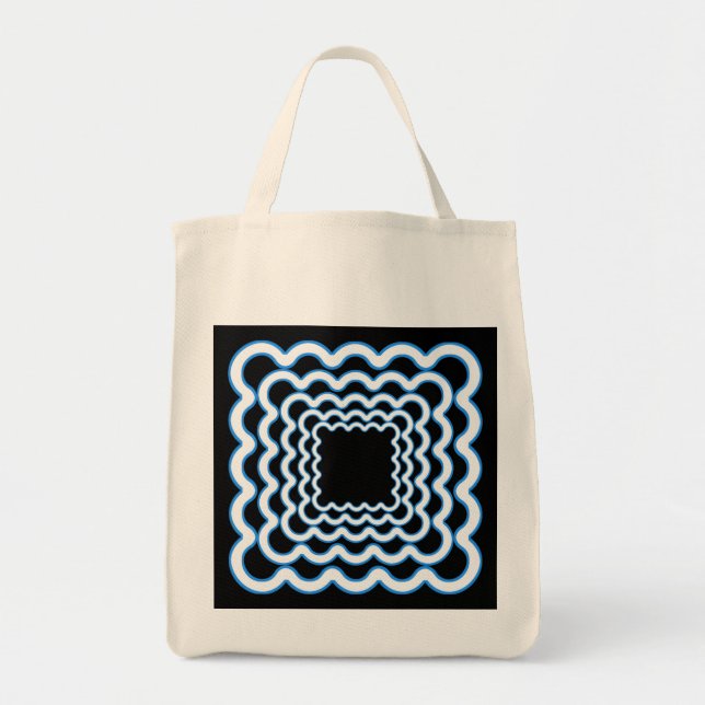 Sac fourre-tout Frames ondulées (Devant)
