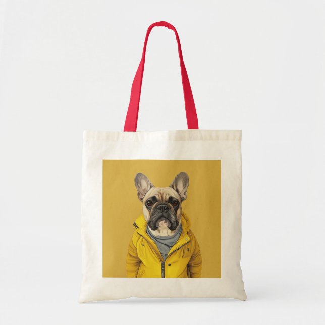 Sac fourre-tout français Bulldog (Devant)