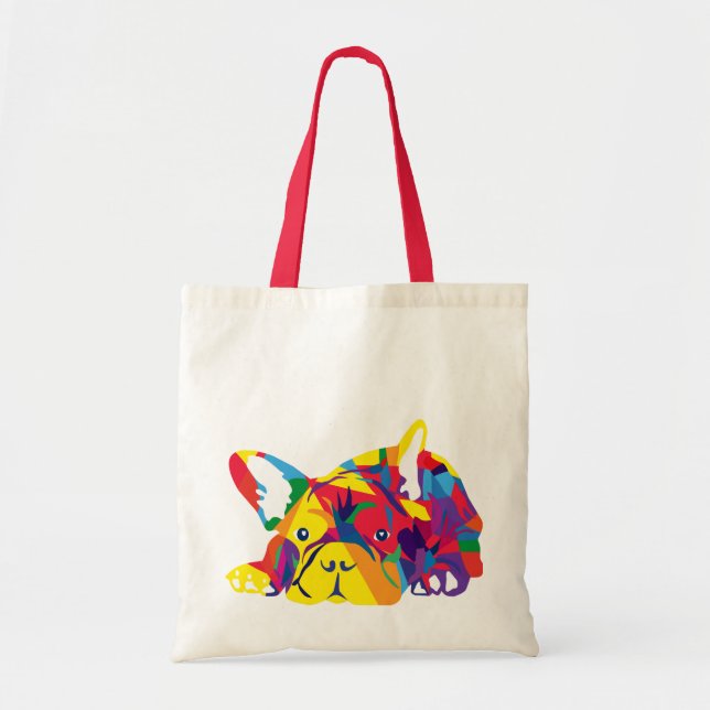 Sac fourre-tout français Bulldog (Devant)