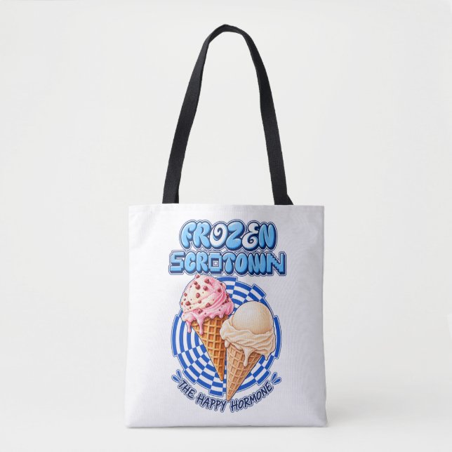 🍦 Sac fourre-tout Frozen Scrotown (Devant)