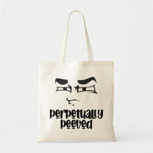 Sac fourre-tout Funny Face Peeved
